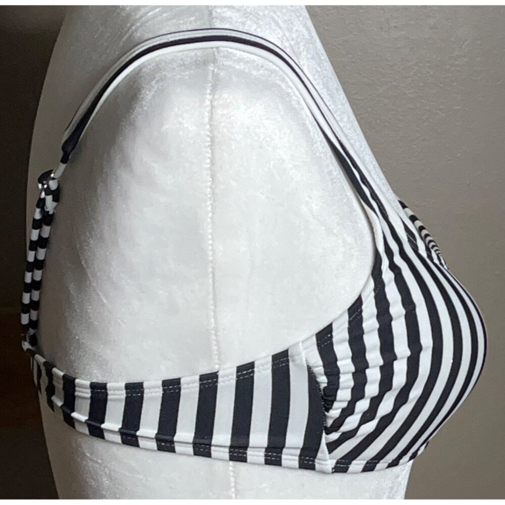 Bikini Swim Top Striped Tank Mix & Match Beach Pool Resort Xhilaration Womens S - Picture 2 of 5